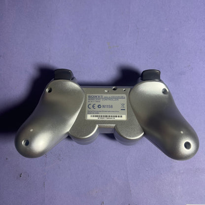 Genuine PlayStation 3 Wireless Controller Silver - PS3 Accessory