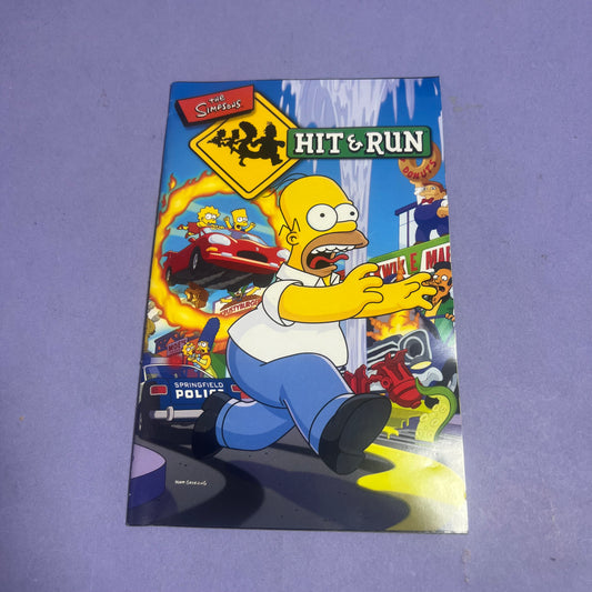 Simpsons Hit & Run Manual - PS2 Manual