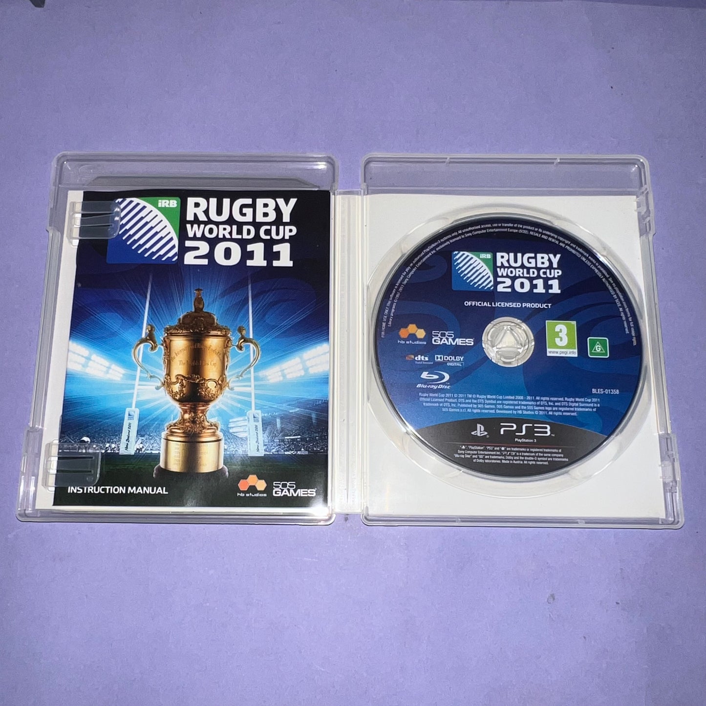 Rugby World Cup 2011 - PS3 Game