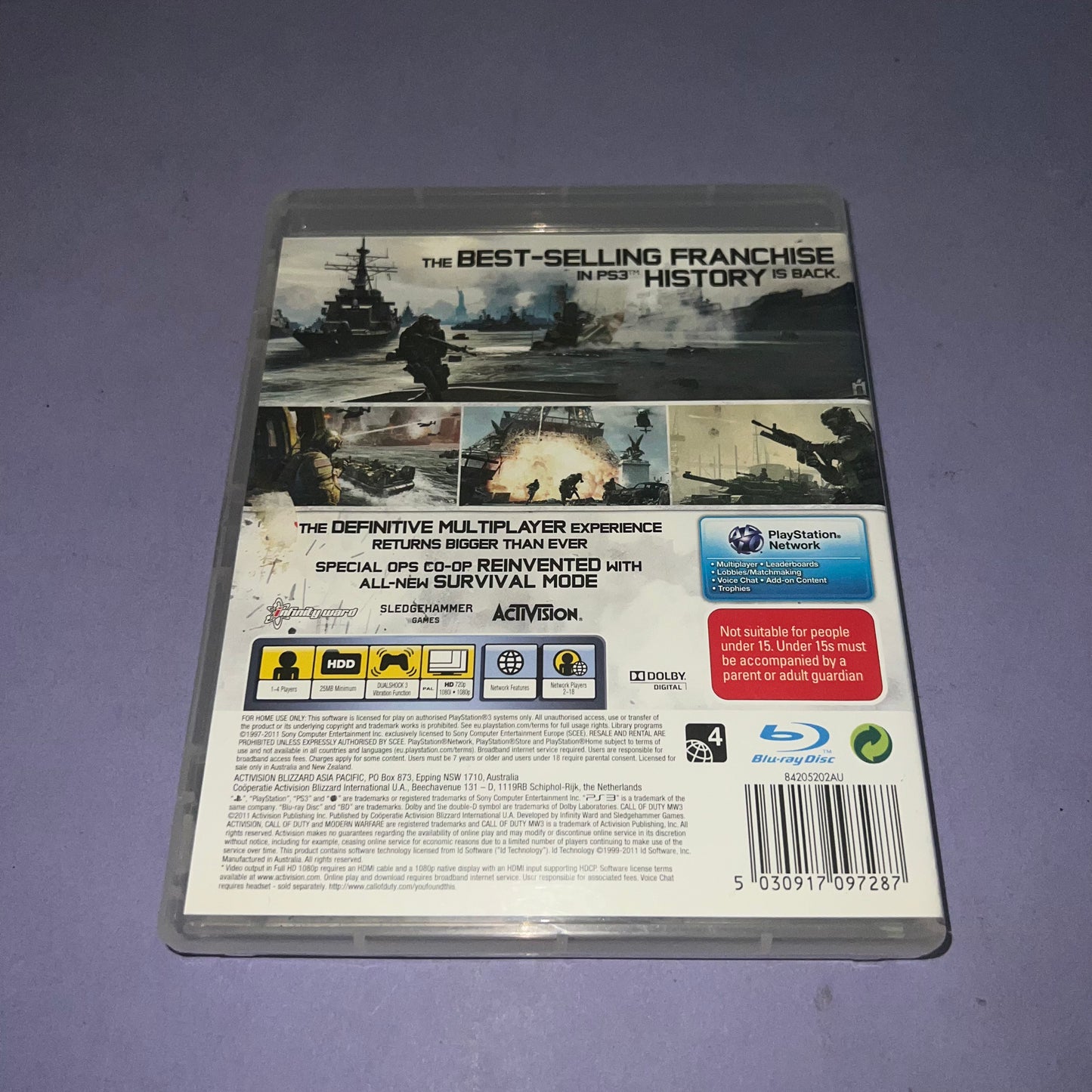 Call of Duty Modern Warfare 3 - PS3 Game