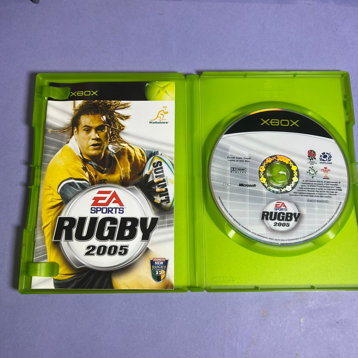 EA Sports Rugby 2005 - Xbox Original Game