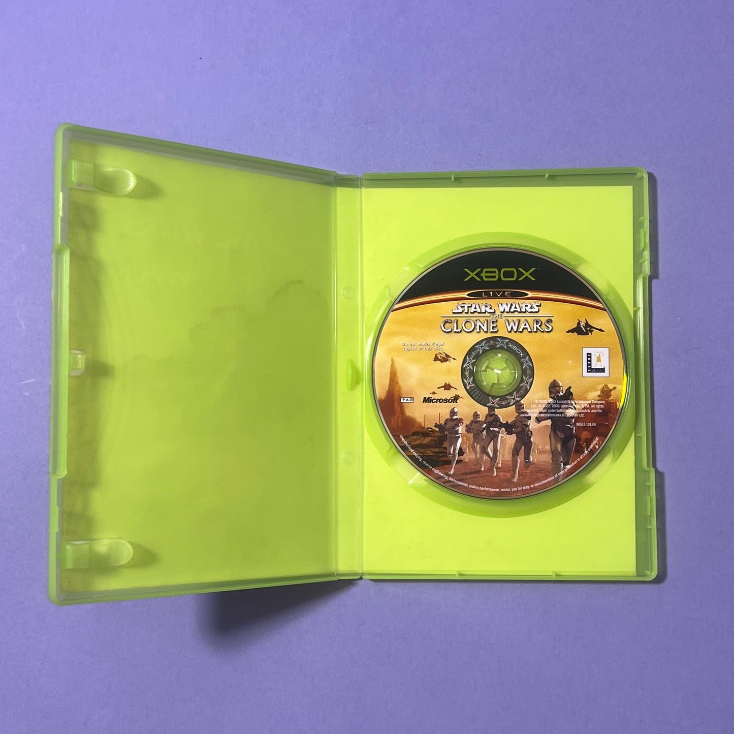 Star Wars The Clone Wars - Xbox Original Game