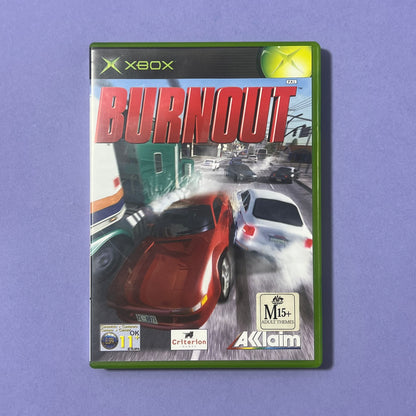 Burnout - Xbox Original Game