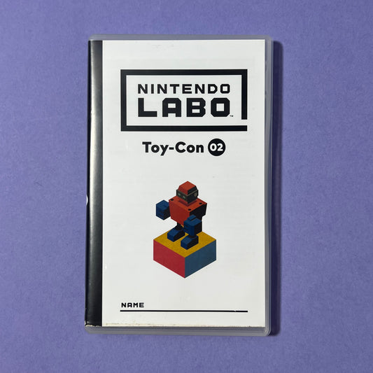 Nintendo Labo Toy-Con 02 - Nintendo Switch Game