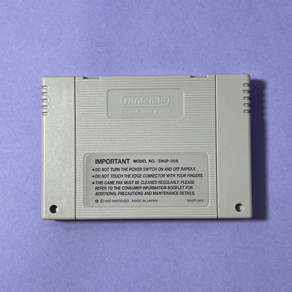 90 Minutes European Prime Goal - SNES Game Cart