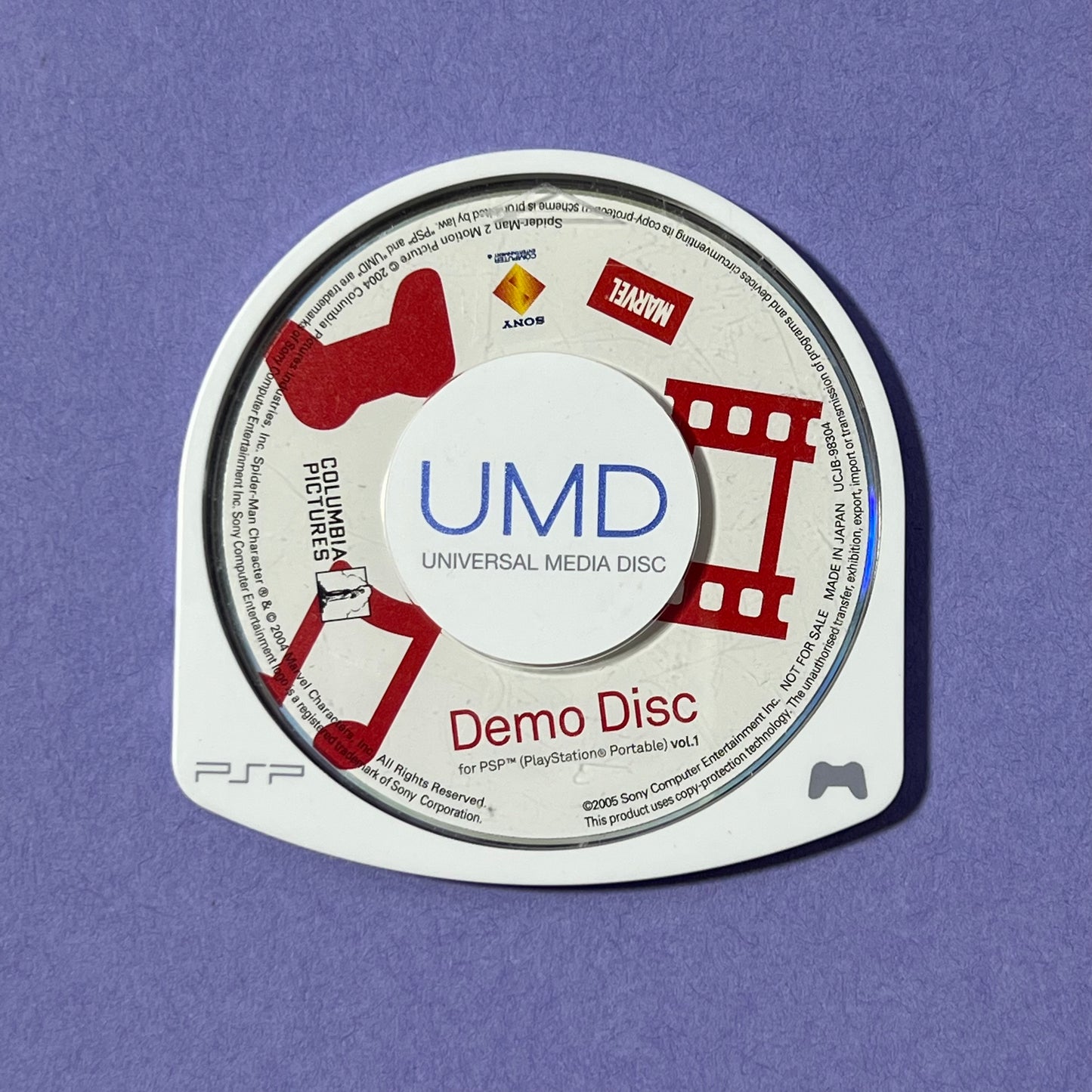 PlayStation Portable Marvel Demo Disk - PSP Promos & Demos (Copy)