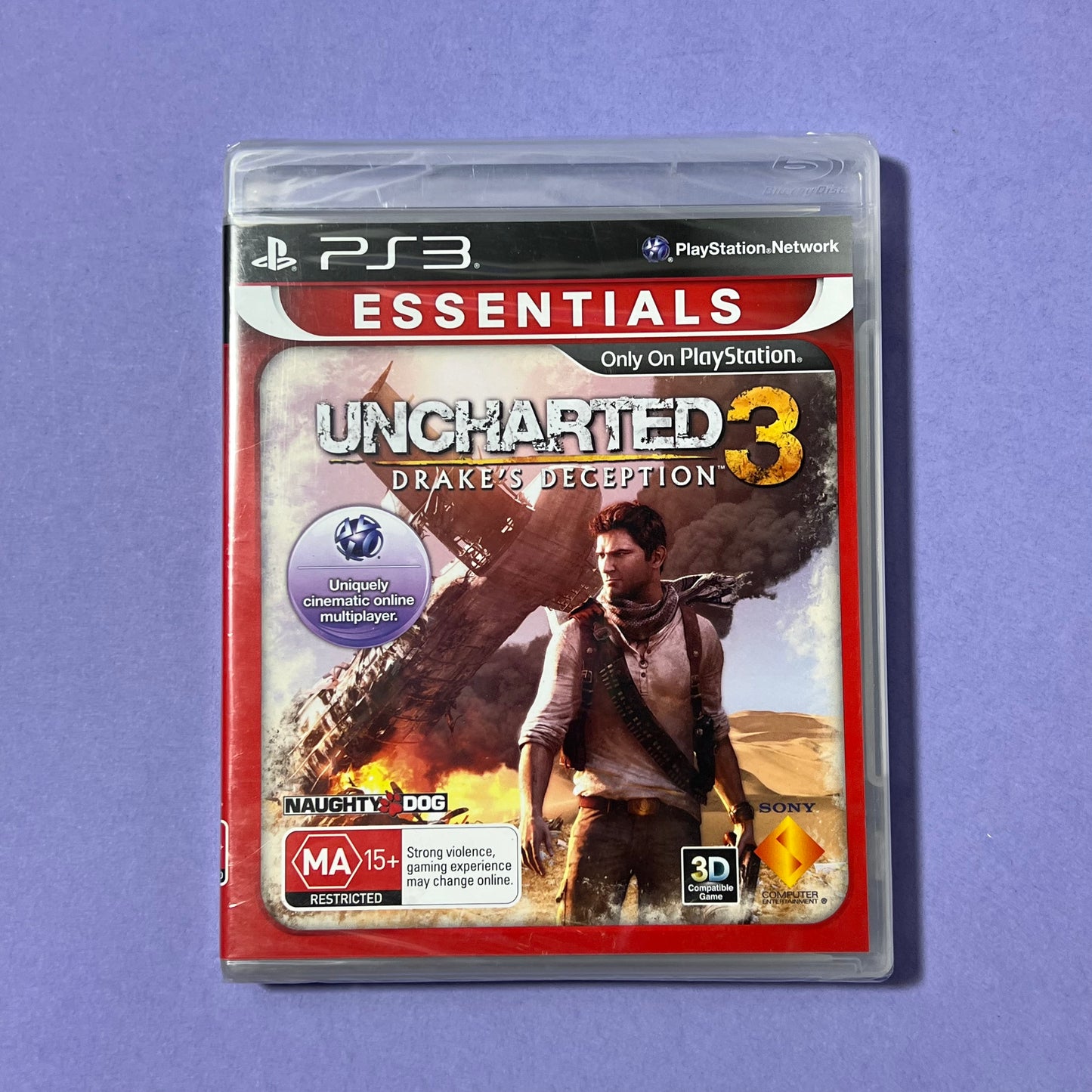 Uncharted 3 Drake's Deception (Essentials) - PS3 Game Sealed