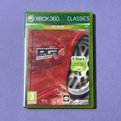 Project Gotham Racing 4 (Classics) - Xbox 360 Game Sealed