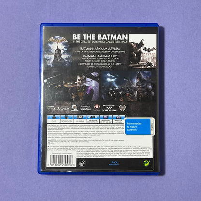 Batman Return to Arkham - PS4 Game