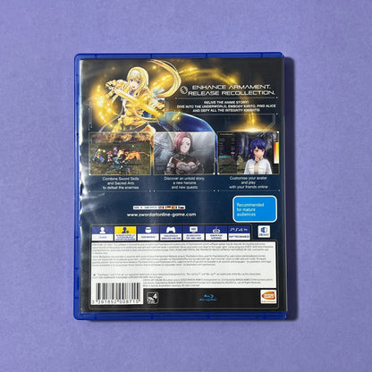 Sword Art Online - PS4 Game