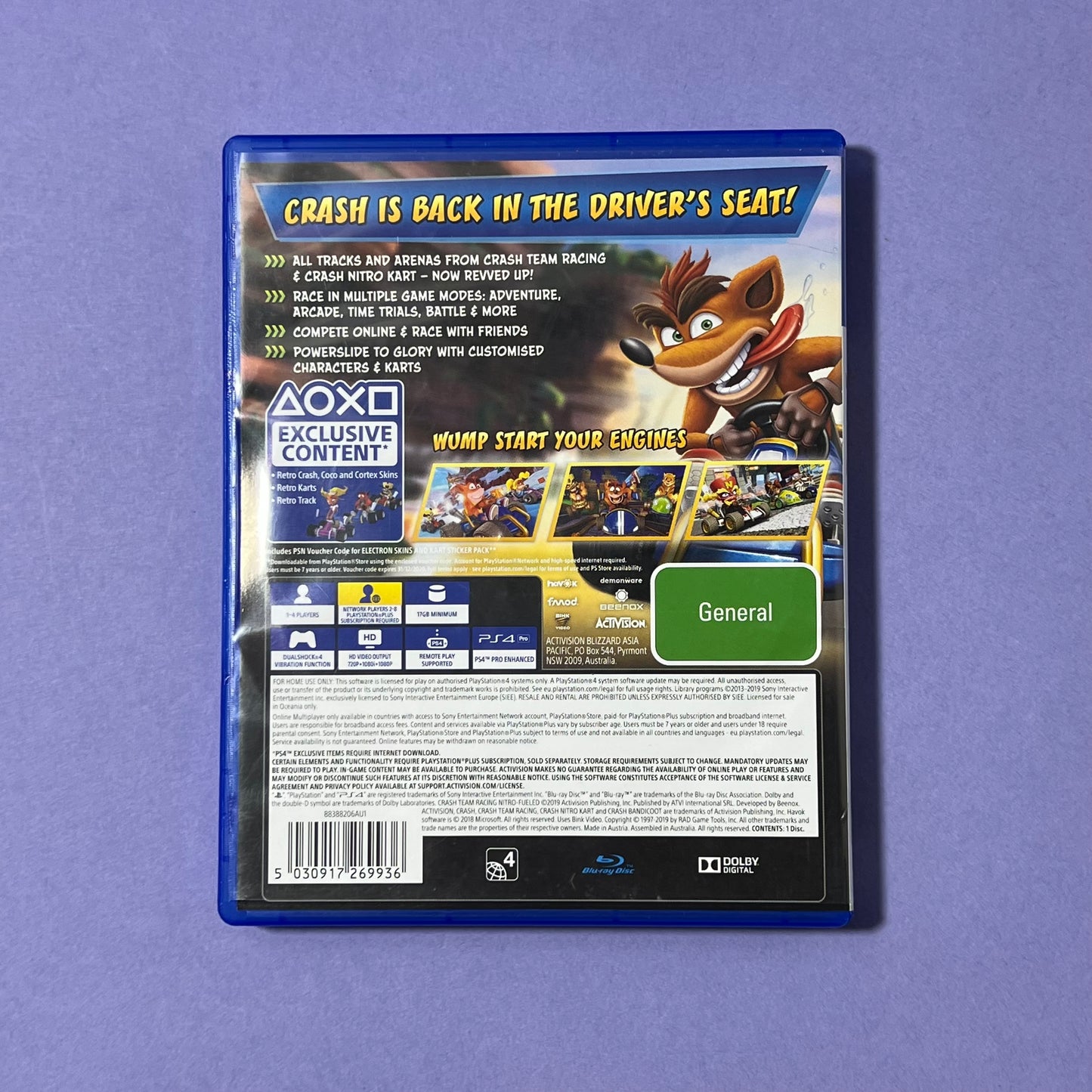 Crash Team Racing Nitro Fueled - PS4 Game