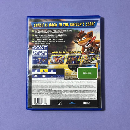 Crash Team Racing Nitro Fueled - PS4 Game