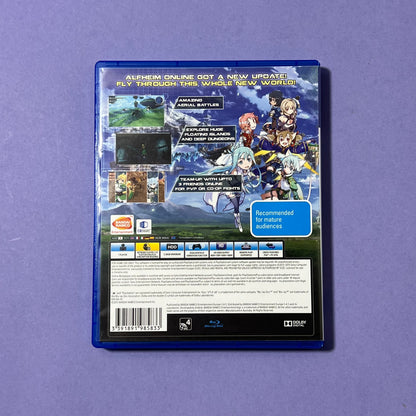 Sword Art Online Lost Song - PS4 Game