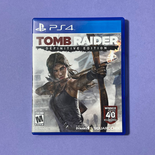 Tomb Raider Definitive Edition - PS4 Game