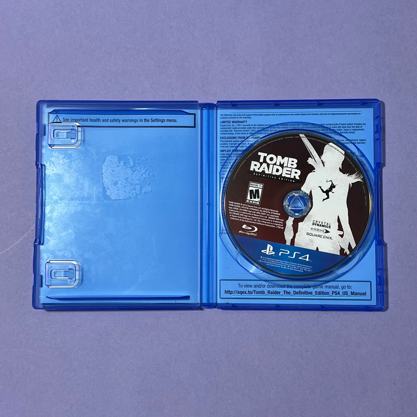 Tomb Raider Definitive Edition - PS4 Game