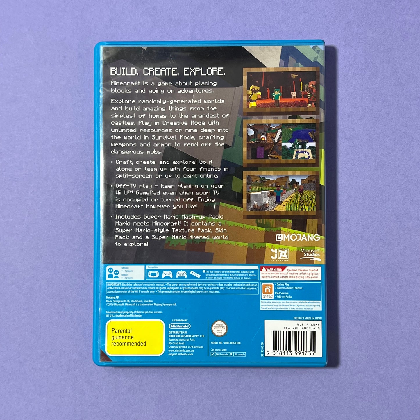 Minecraft Wii U Edition - Wii-U Game