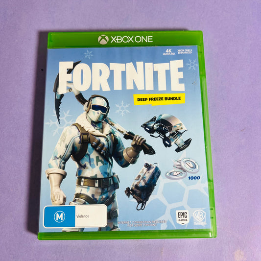 Fortnite Deep Freeze Bundle (Incudes Code Unknown If Used) - Xbox One Game