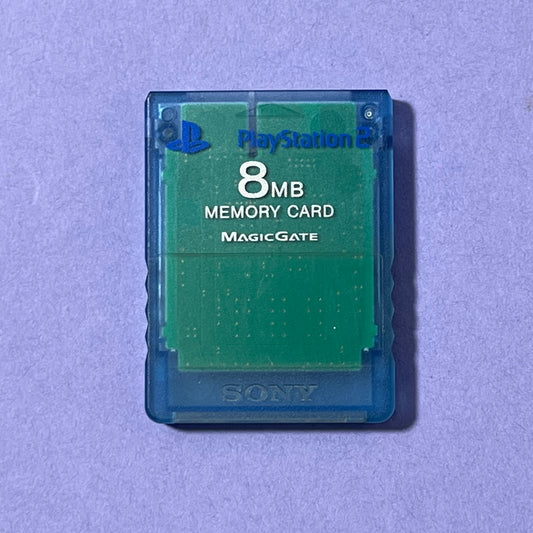 PlayStation 2 Memory Card Clear - PS2 Accessory