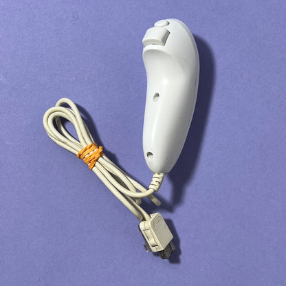 Nintendo Wii Controller Nunchuck White - Wii Accessory