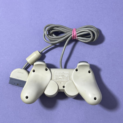 PlayStation 1 Controller White - PS1 Accessory