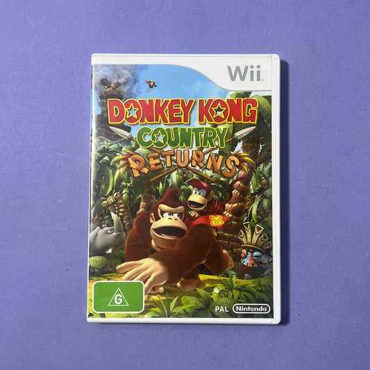 Donkey Kong Country Returns - Wii Game