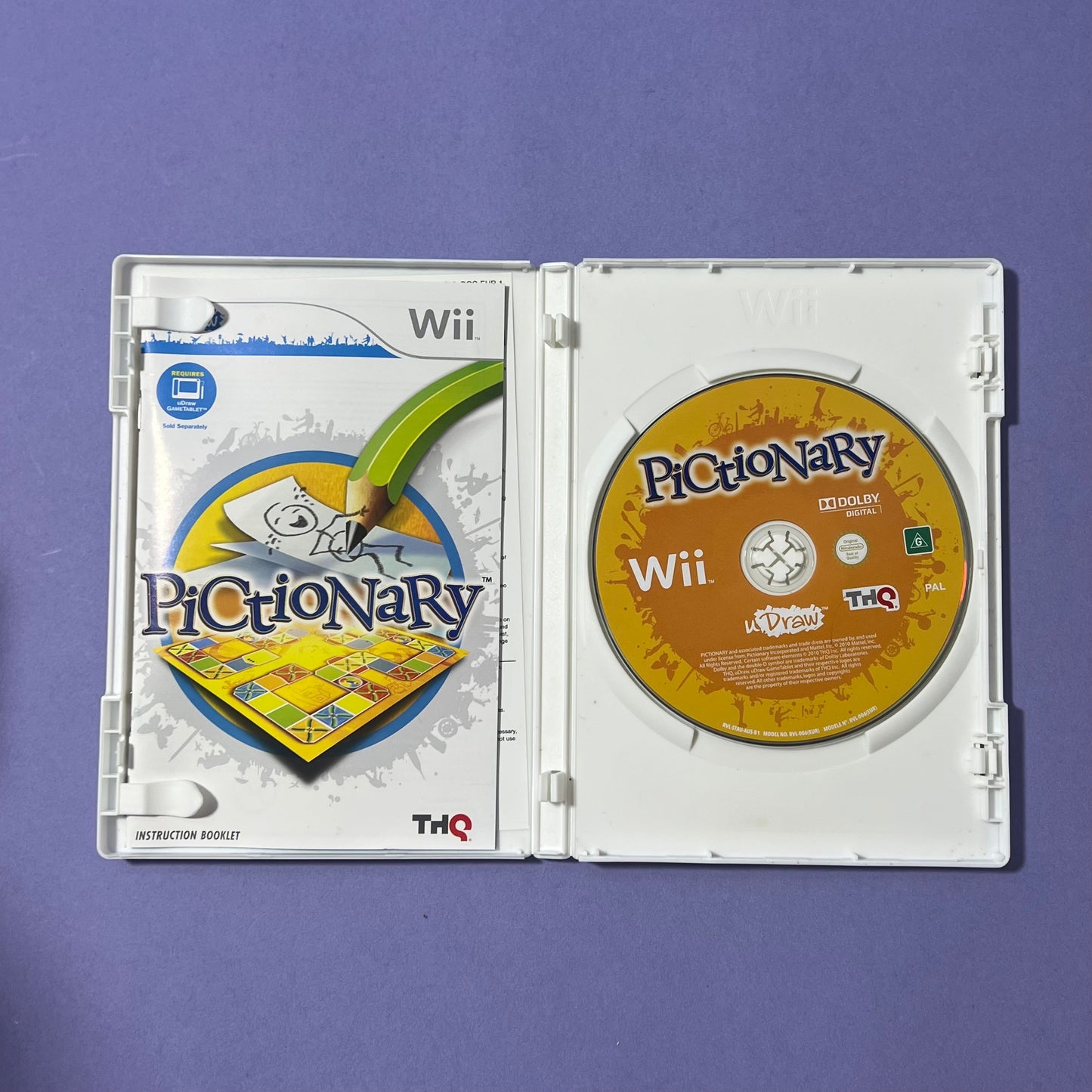 U Draw Pictionary - Wii Game