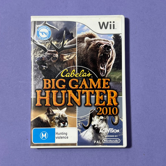 Cabela's Big Game Hunter 2010 - Wii Game