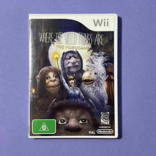 Where the Wild Things Are The Video Game - Wii Game