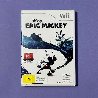 Disney Epic Mickey - Wii Game