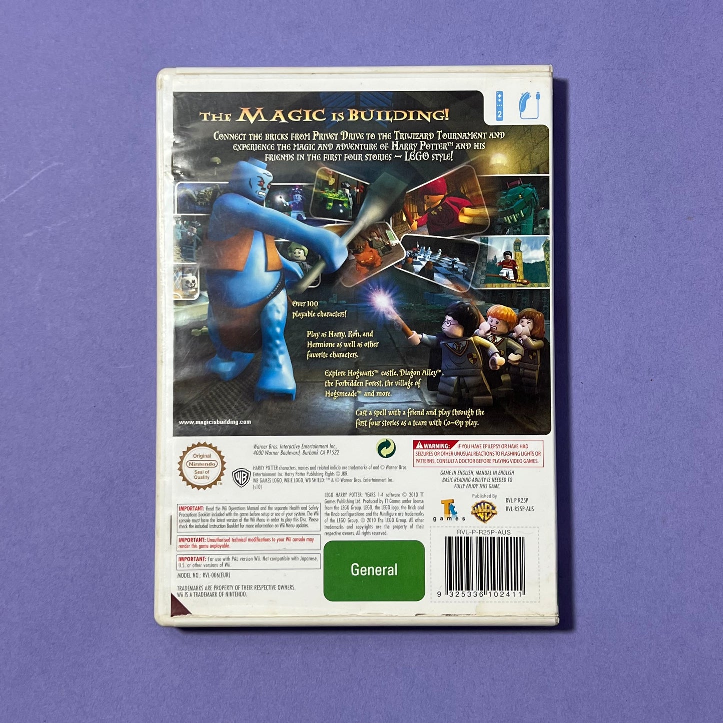 LEGO Harry Potter Years 1-4 - Wii Game