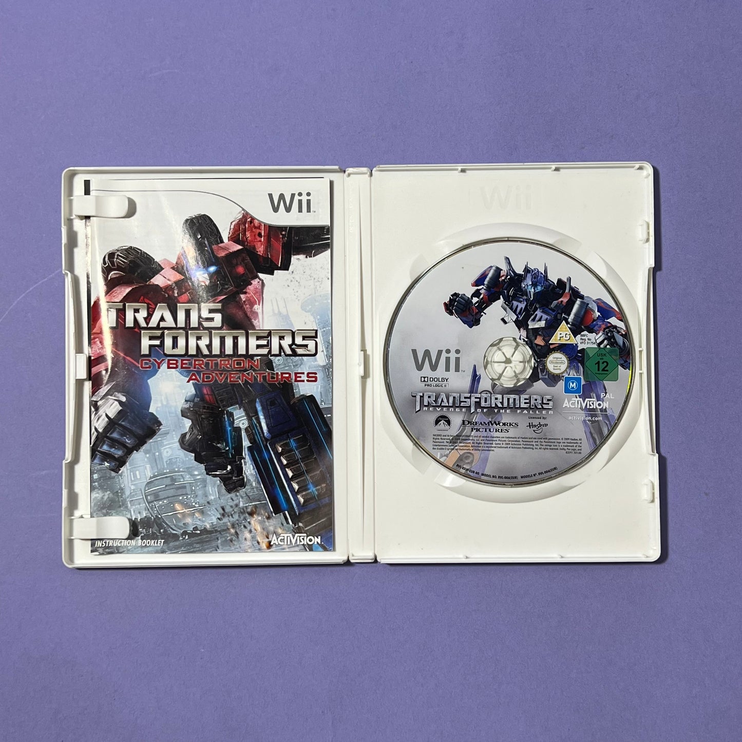 Transformers Cybertron Adventures - Wii Game