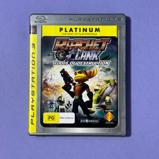 Ratchet & Clank Tools of Destruction (Platinum) - PS3 Game