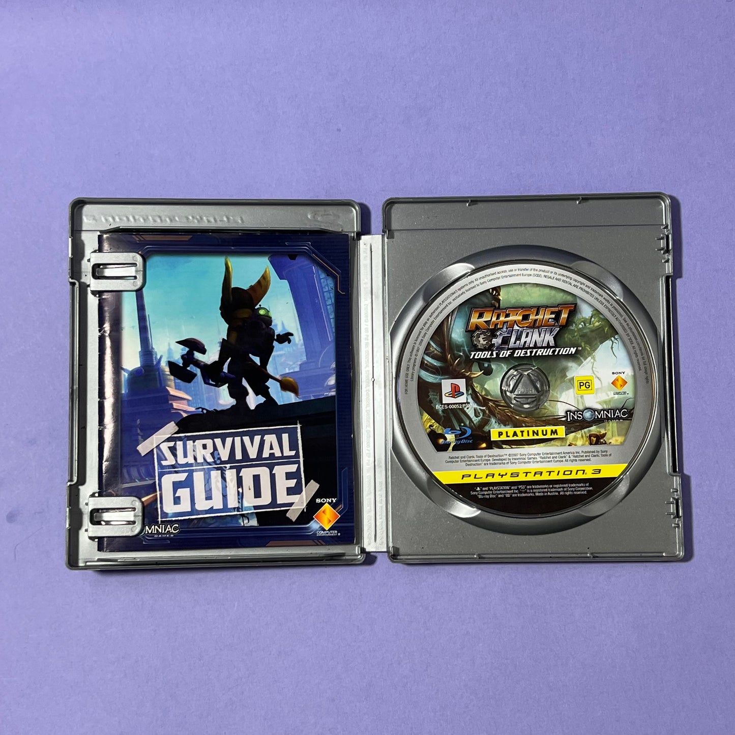 Ratchet & Clank Tools of Destruction (Platinum) - PS3 Game