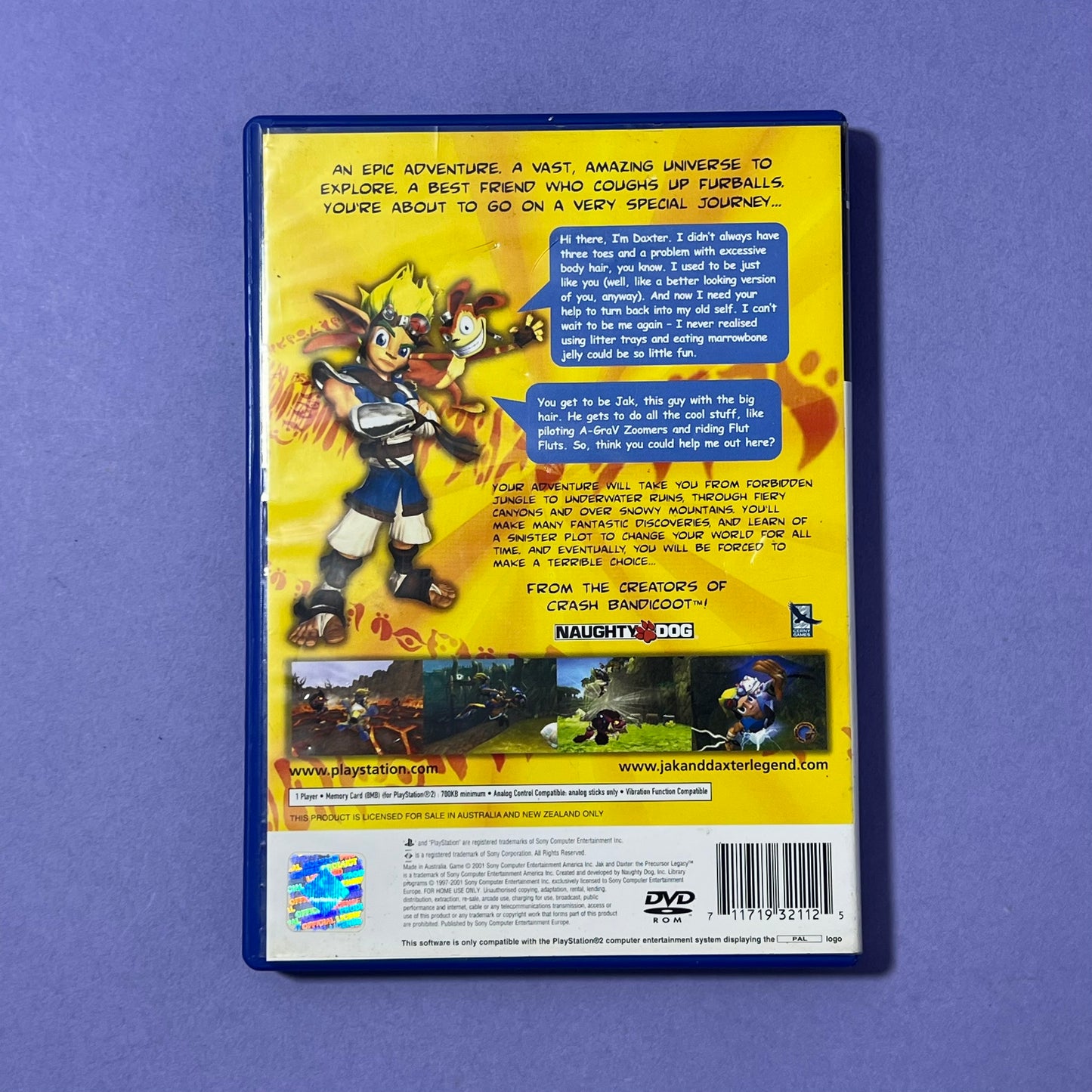 Jak and Daxter The Precursor Legacy - PS2 Game