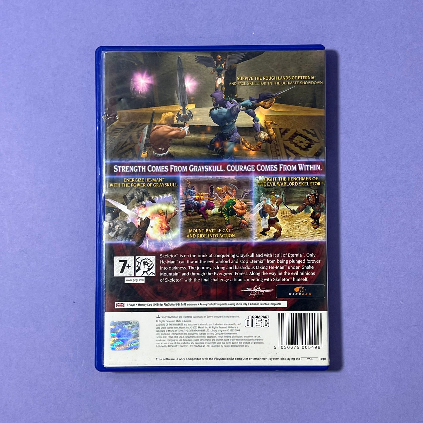 Masters of the Universe - PS2 Game