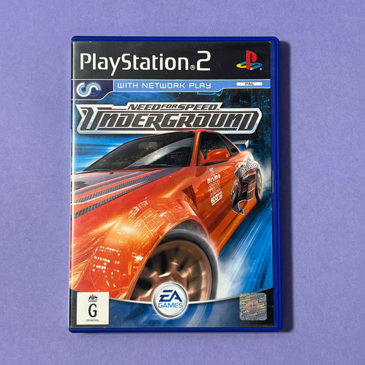 Need for Speed Underground - PS2 Game