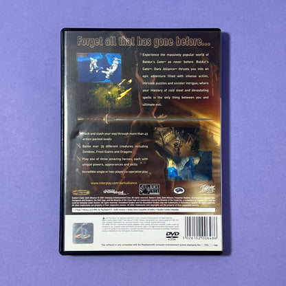 Baldur's Gate Dark Alliance - PS2 Game
