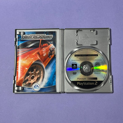 Need for Speed Underground (Platinum) - PS2 Game