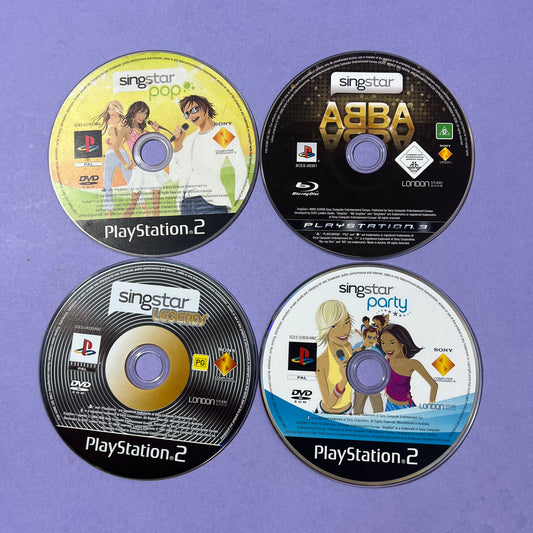 SingStar Game 4 Pack - PS2 Game