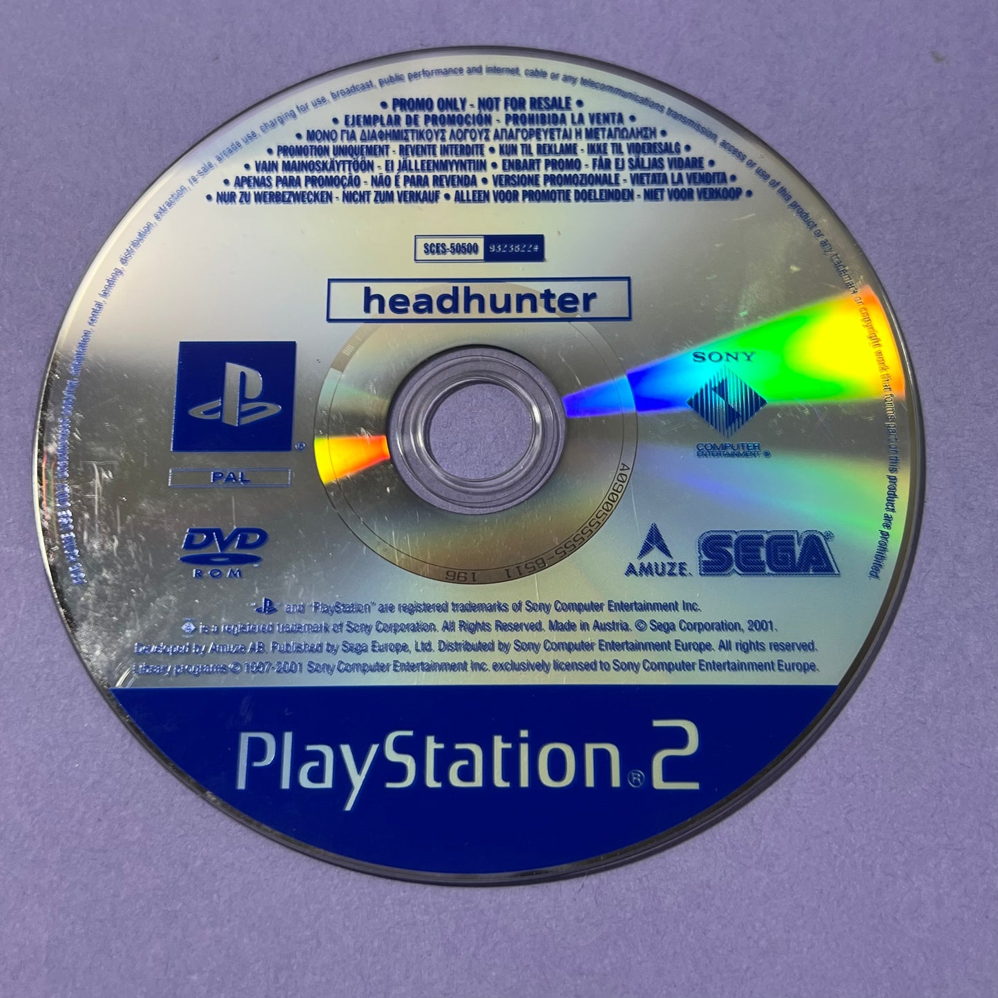 Headhunter Promo - PS2 Promos & Demos