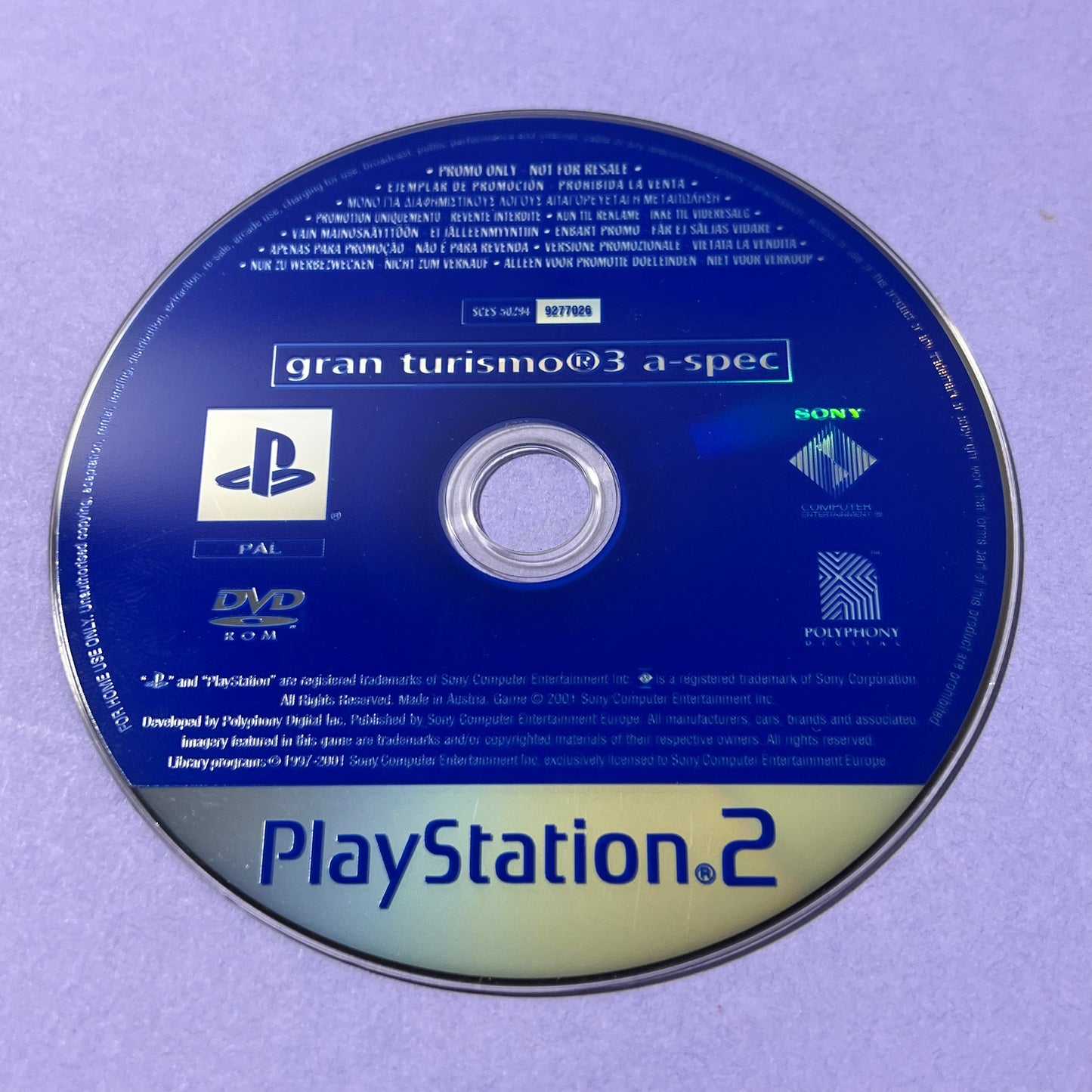 Gran Turismo 3 Promo - PS2 Promos & Demos