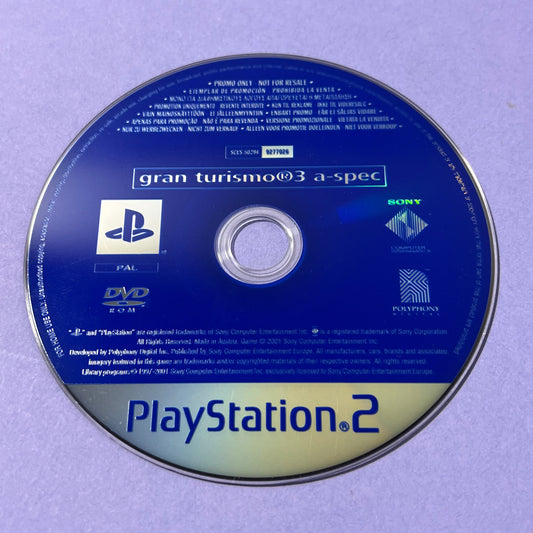 Gran Turismo 3 Promo - PS2 Promos & Demos