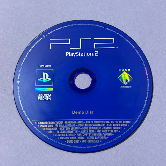 PS2 Demo Disc PBPX-95204 - PS2 Promos & Demos