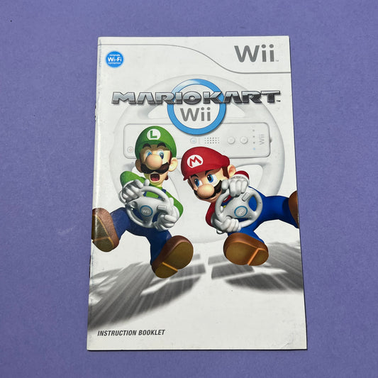 Mariokart Wii Manual - Wii Manual