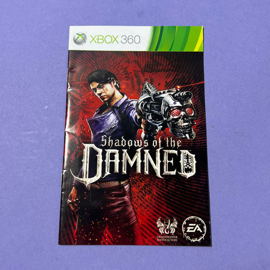 Shadows of the Damned Manual - Xbox 360 Manual