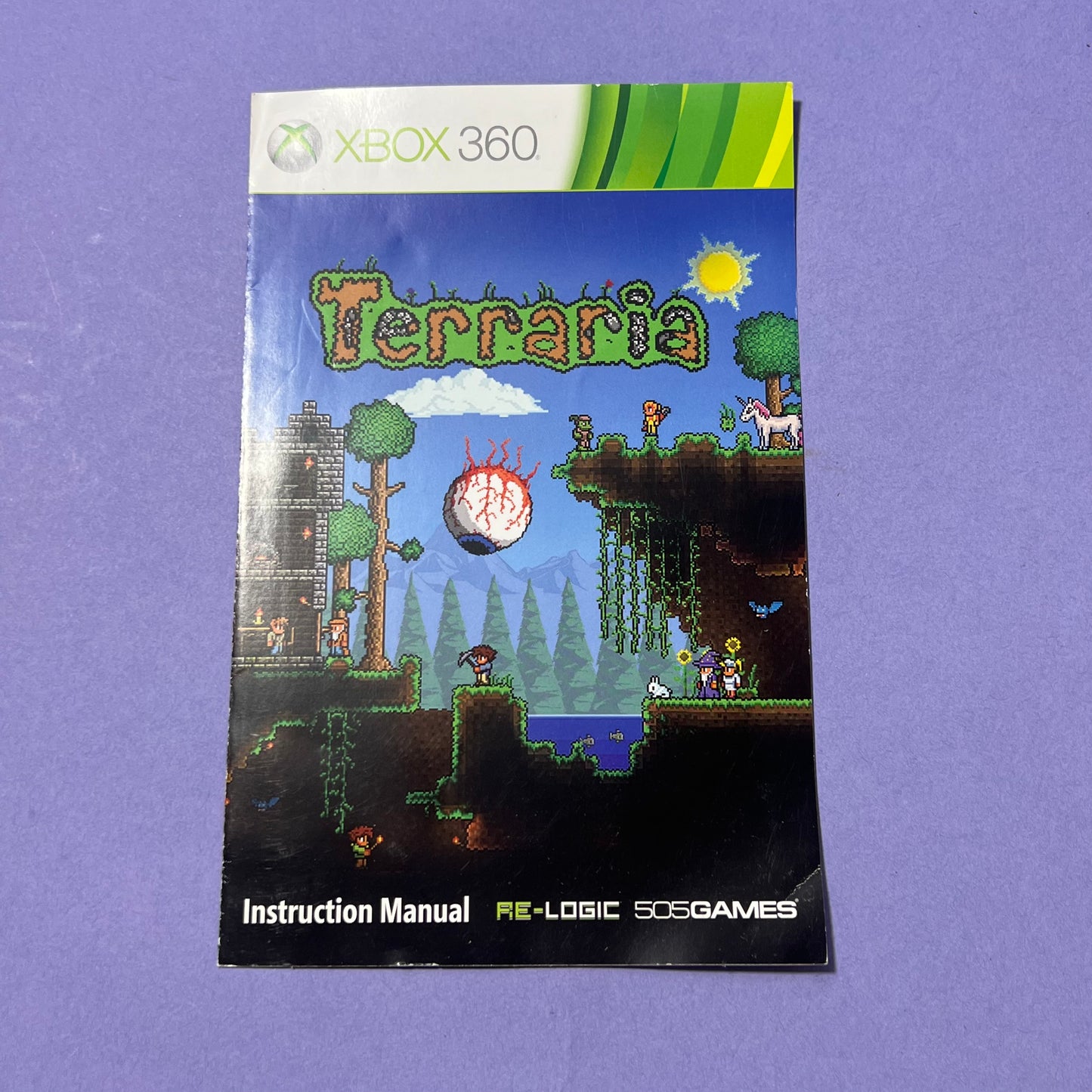 Terraria Manual - Xbox 360 Manual