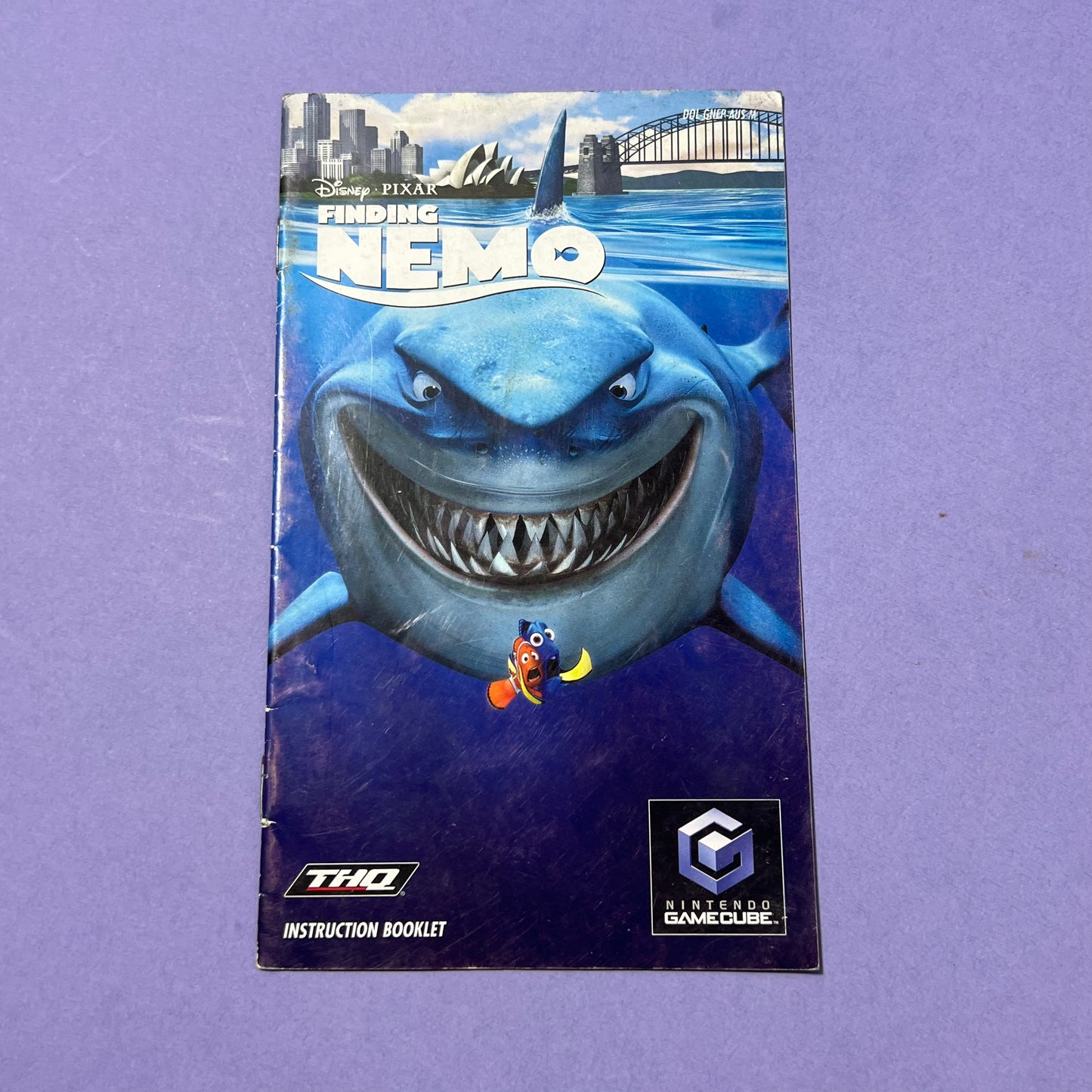Disney Finding Nemo Manual - GameCube Manual