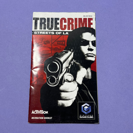 True Crime Streets of LA Manual - GameCube Manual