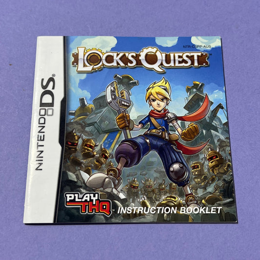 Lock's Quest Manual - DS Manual