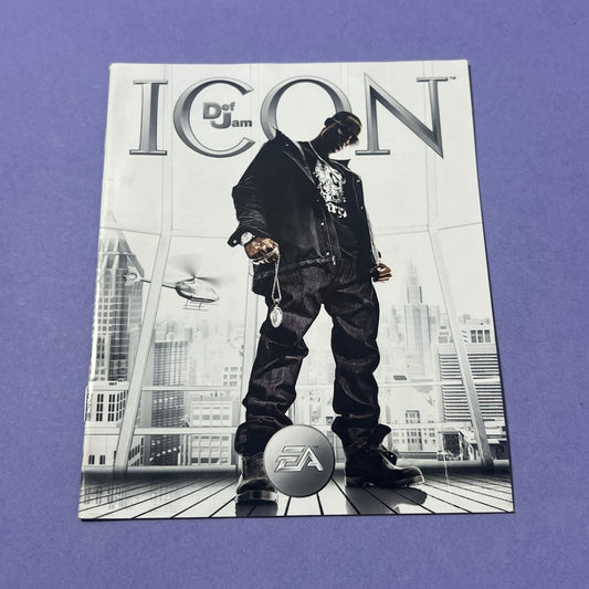 Icon Def Jam Manual - PS3 Manual